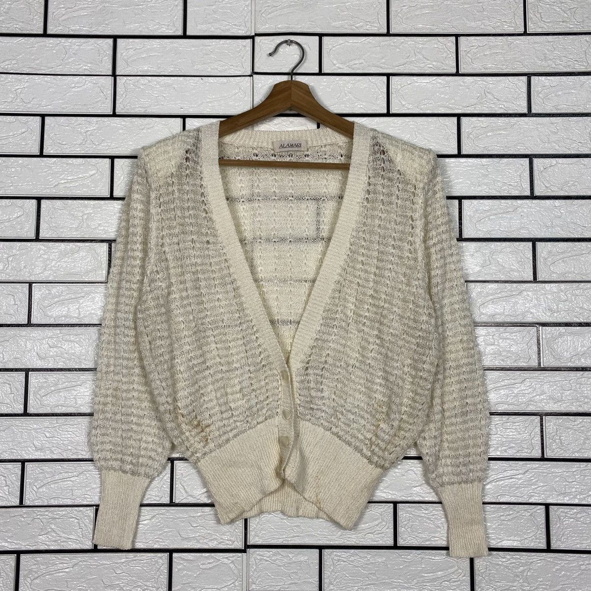 Japanese Brand Alamari Cropped Button Cardigan Issey Miyake Size US M / EU 48-50 / 2 - 2 Thumbnail