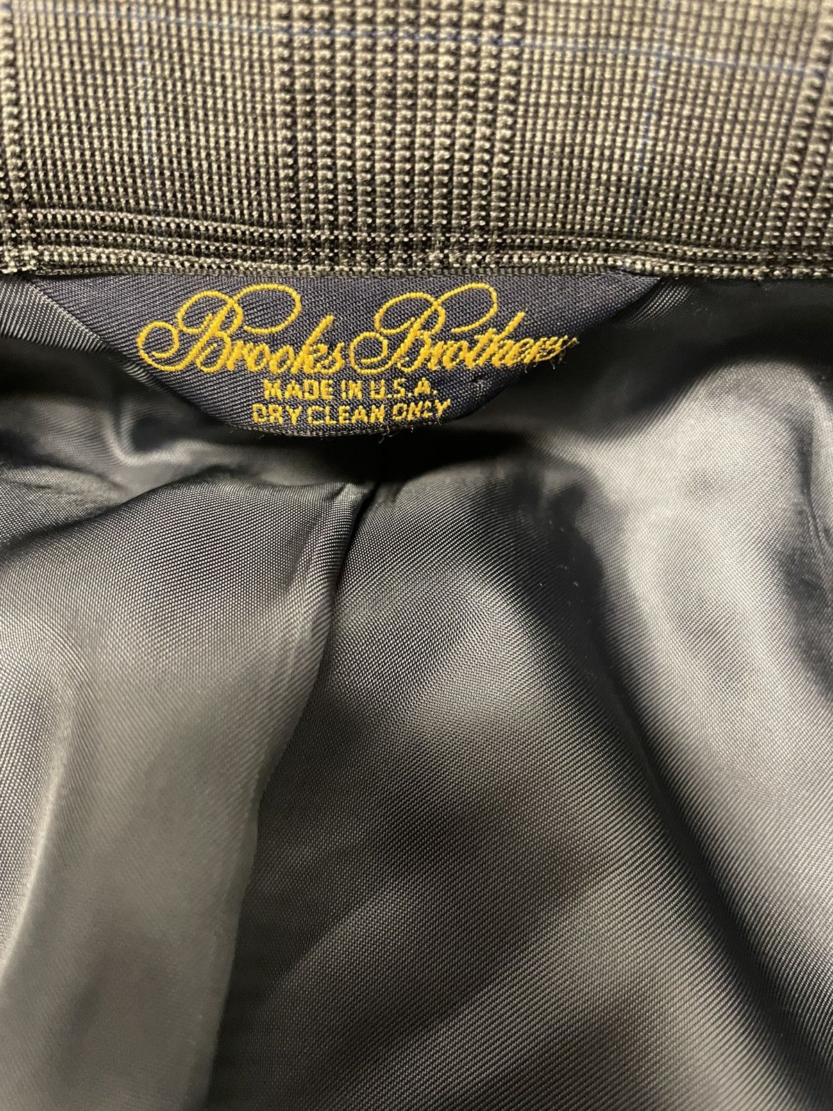 Brooks Brothers × Vintage Vintage Prince of Wales Check 3-Button Wool Suit Size 42R - 14 Thumbnail