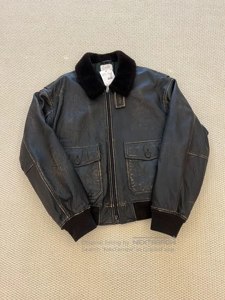 The Row Fur-Lined Leather Jacket