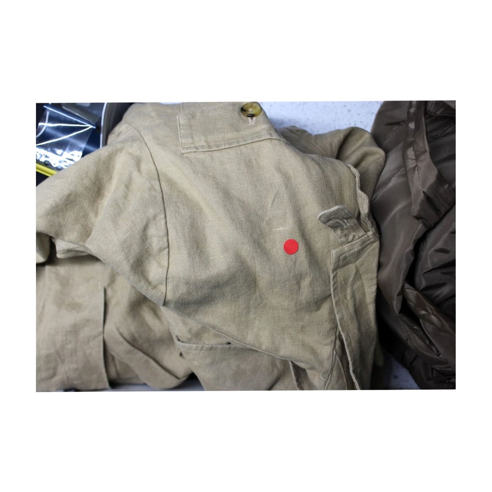 Michael Kors Michael Kors Mens Linen Safari Utility Jacket Beige XL Size US XL / EU 56 / 4 - 2 Thumbnail