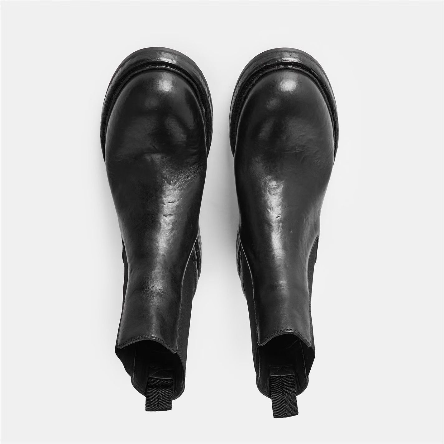 Dries Van Noten o1g2r1mq0426 Elastic Side Panel Chelsea Boots in Black Size US 9 / EU 42 - 5 Thumbnail