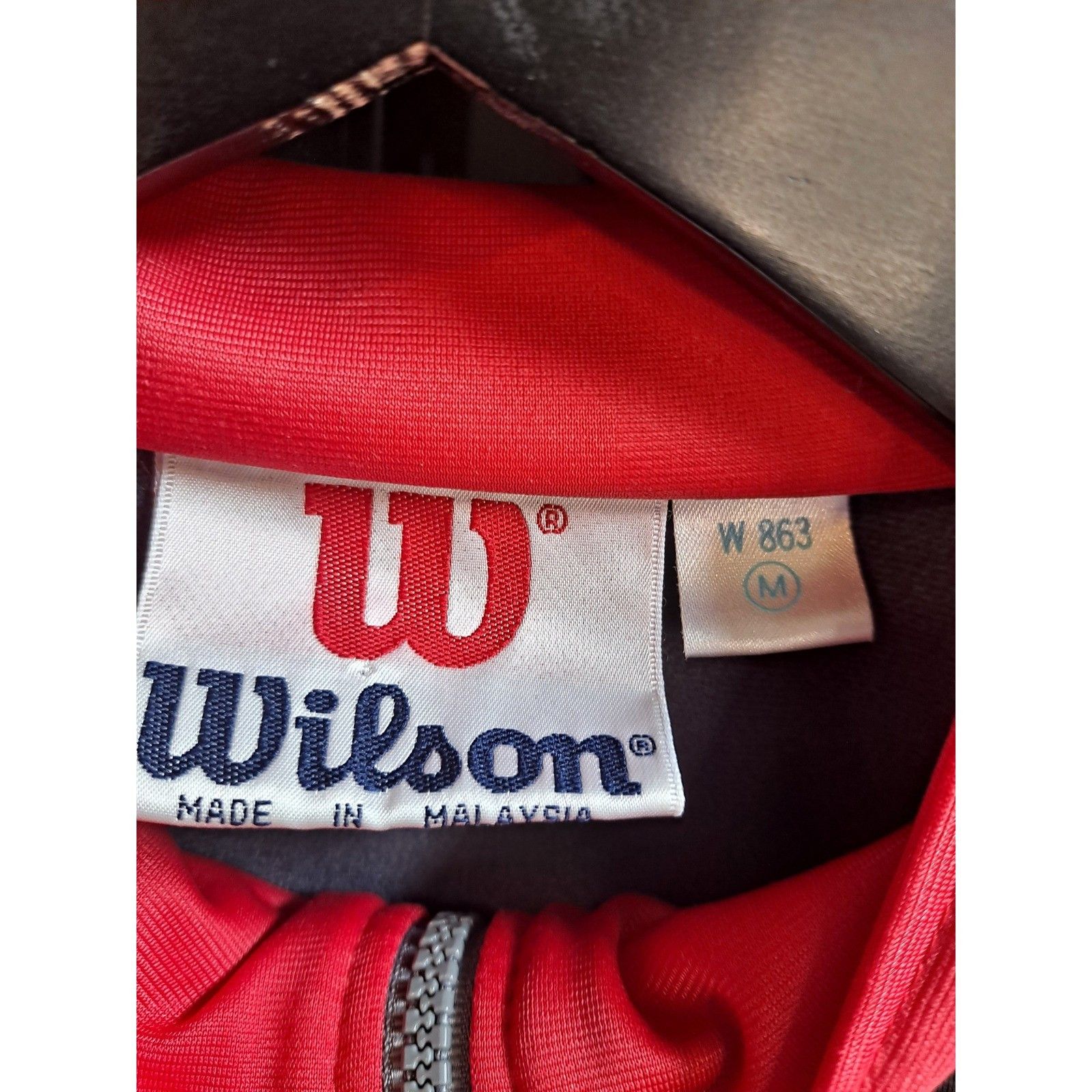 Wilson Wilson Track Jacket Full Zip Color Block Athletic Warm Up Co Size US M / EU 48-50 / 2 - 4 Thumbnail