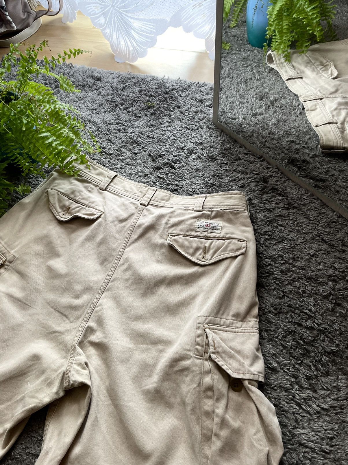 Polo Ralph Lauren × Vintage Polo Ralph Lauren Shorts Streetwear Vintage Rare Logo Cargo Size US 34 / EU 50 - 4 Thumbnail