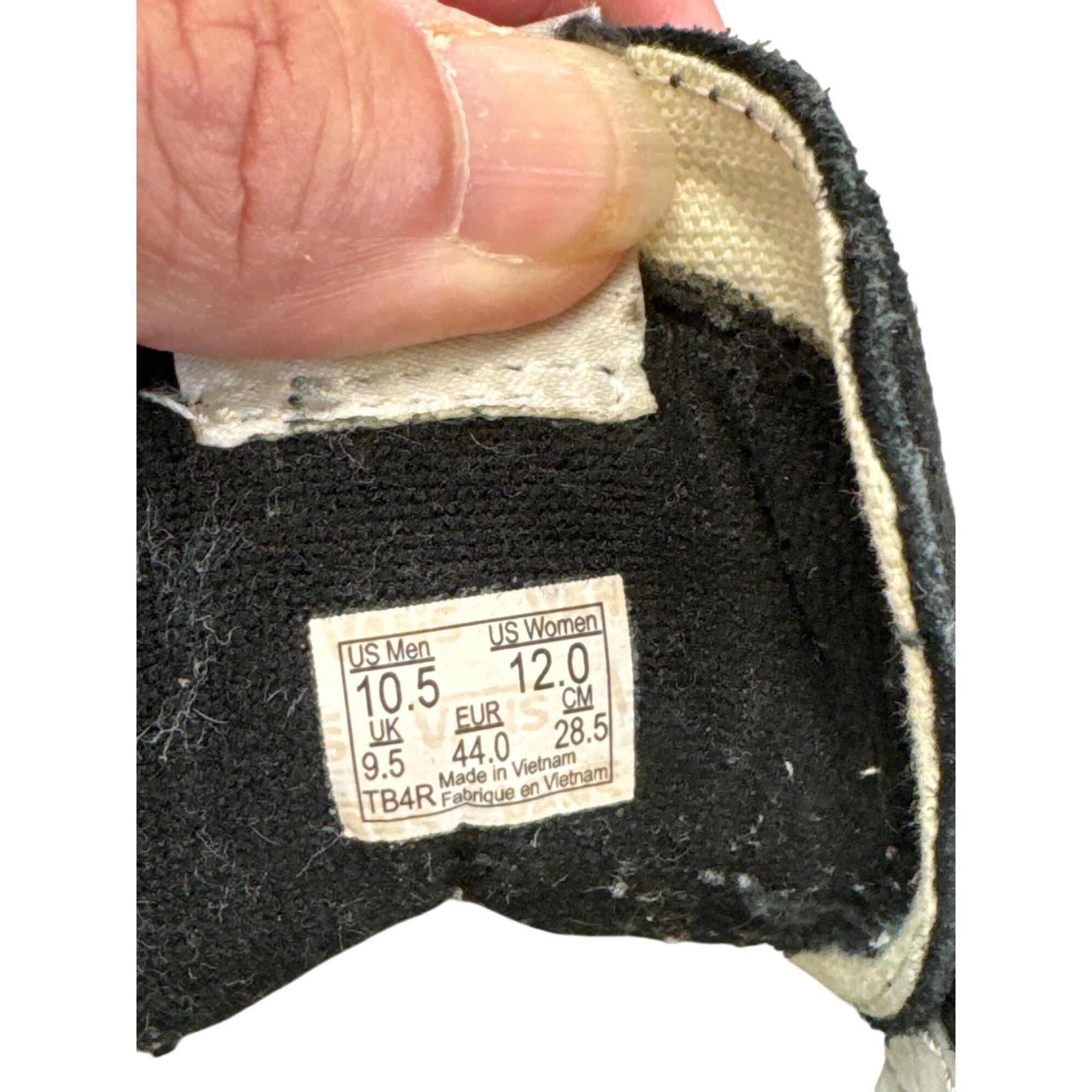Vans Vans Disney Mens Black Leather High Top Sneakers Shoes Size Size US 10.5 / EU 43-44 - 13 Thumbnail
