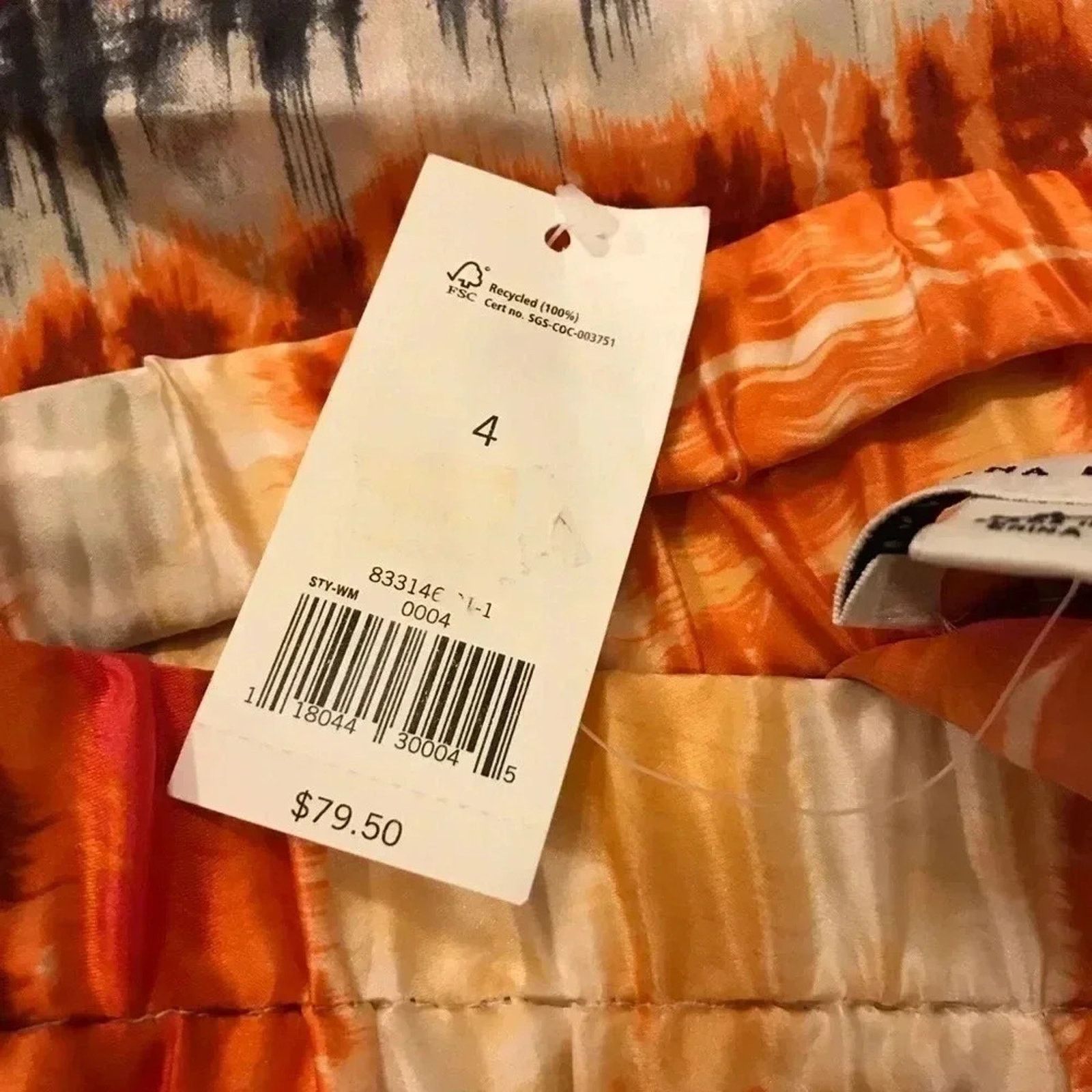 Banana Republic NWT Banana Republic Silk Tie Dye Skirt Boho Hippie sz 4 Size 27" / US 4 / IT 40 - 7 Thumbnail