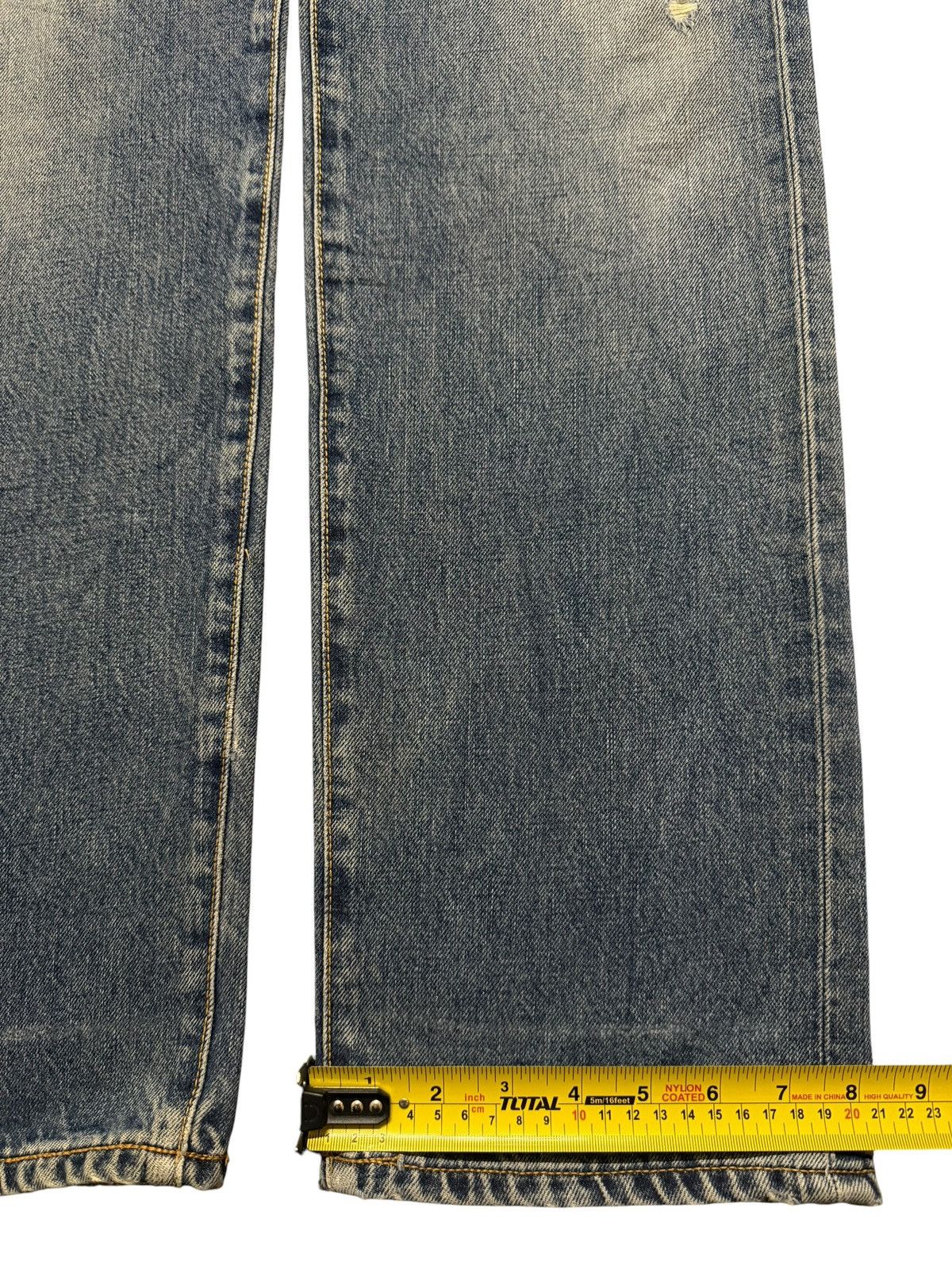 Edwin Vintage 90s Edwin 505xx Selvedge Blue Faded Regular Straight Size US 30 / EU 46 - 15 Thumbnail
