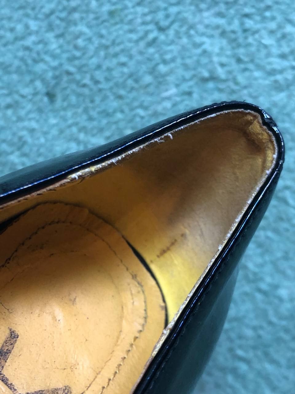 Yves Saint Laurent Heels black luxury Y2K Vintage Yves Saint Laurent Size US 7 / IT 37 - 11 Thumbnail