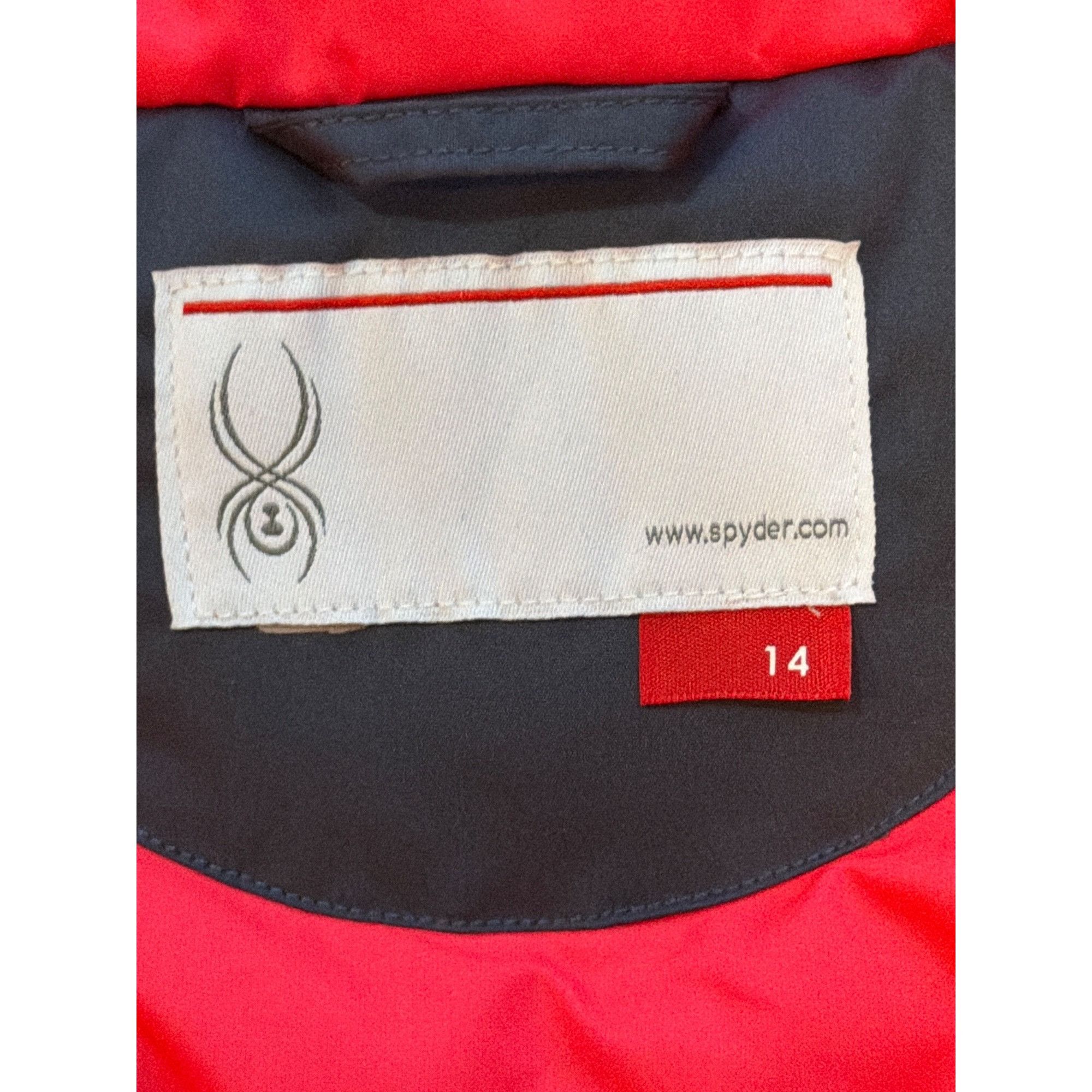 Spyder NWT Spyder MYX Ski Jacket Charcoal Grey Pink Winter Jacket W Size XL / US 12-14 / IT 48-50 - 10 Thumbnail