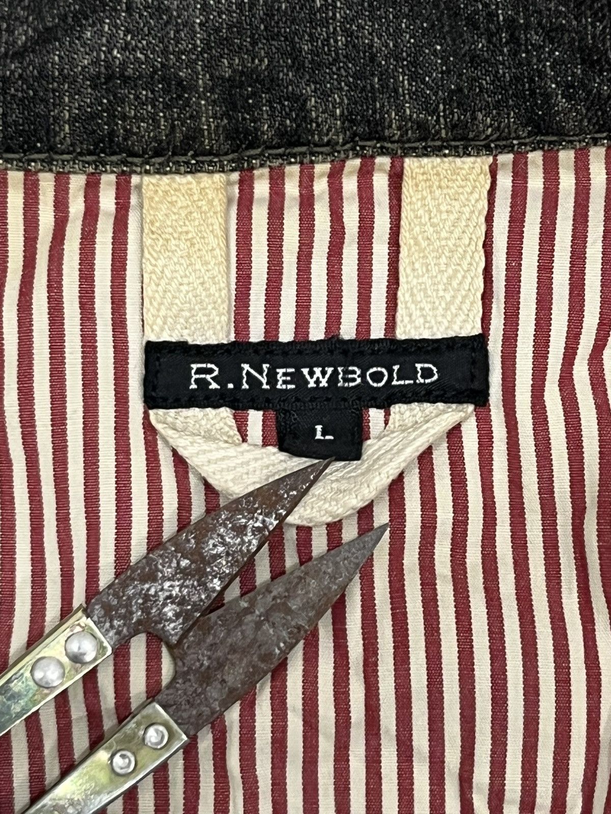 R.Newbold R.Newbold Ace Cafe London collaboration black denim jacket Size US L / EU 52-54 / 3 - 23 Thumbnail