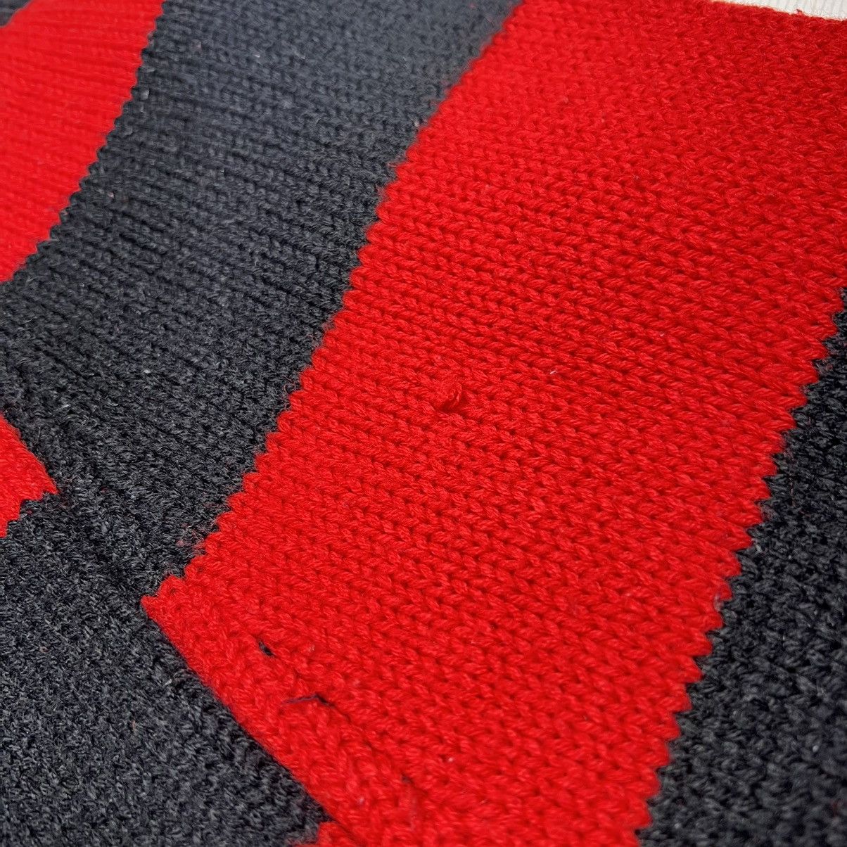 Disney × Mickey Mouse × Vintage VTG Mickey & Co Sweater Minnie Mouse Disney Red Knit Striped Size S / US 4 / IT 40 - 8 Thumbnail