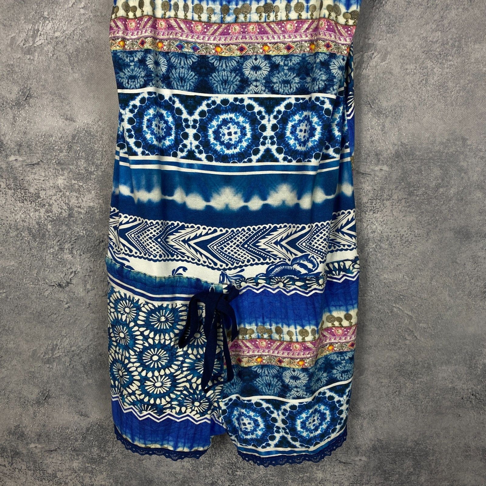 Desigual Desigual Overalls Women's Size XL Multicolor Sleeveless ` Size XL / US 12-14 / IT 48-50 - 3 Thumbnail