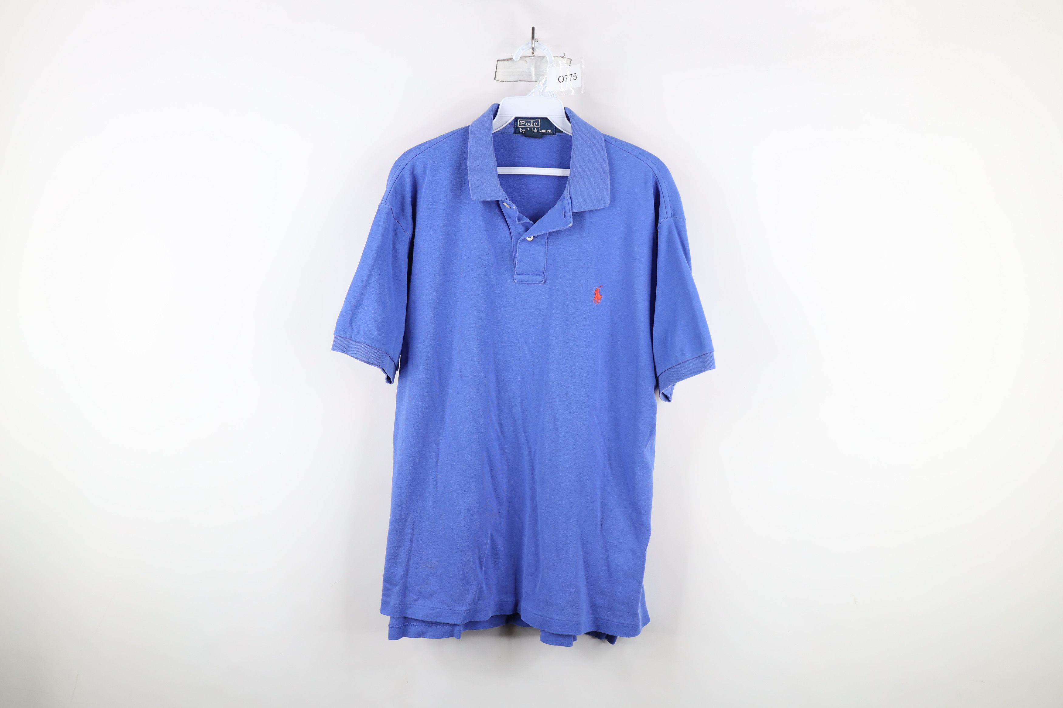 Ralph Lauren × Vintage Vintage 90s Ralph Lauren Soft Cotton Touch Polo Shirt Size US M / EU 48-50 / 2 - 1 Thumbnail