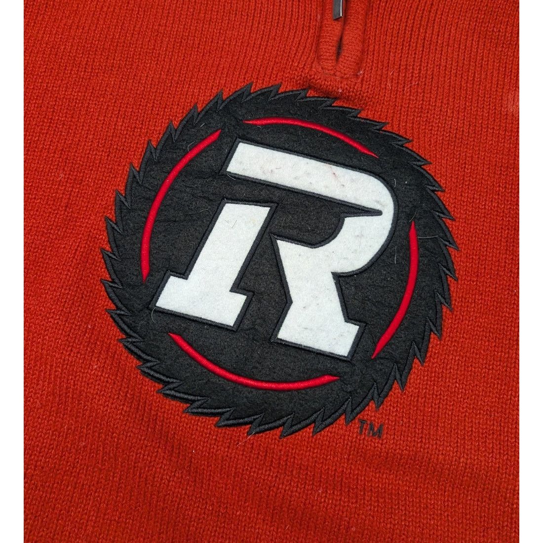 NHL CFL Sogo Ottawa Redbacks quarter zip football sweater Size US XL / EU 56 / 4 - 2 Thumbnail