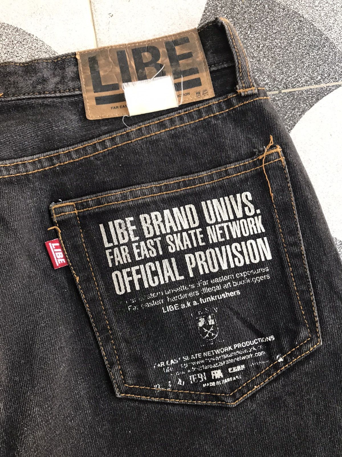 Japanese Brand Japanese Brand Libe Brand Univs Denim Pants Size US 32 / EU 48 - 4 Thumbnail