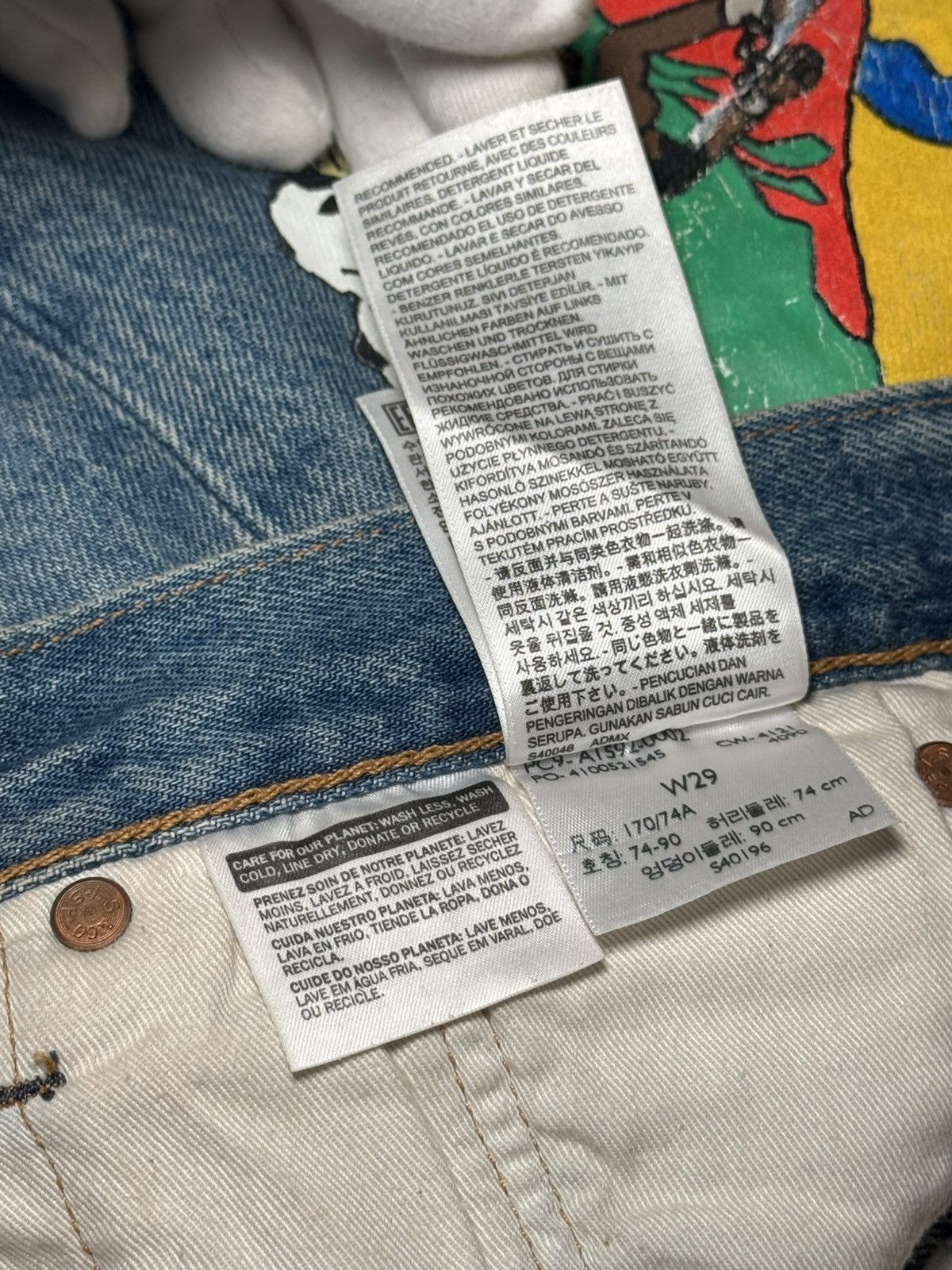 DENIM TEARS Denim Tears Onia Jean Size US 29 - 9 Thumbnail