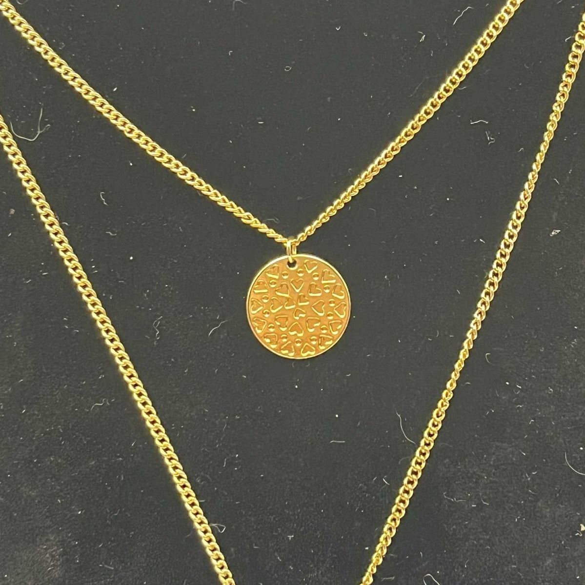 Other Gold 2 Pence Layered Necklace Size ONE SIZE - 3 Thumbnail