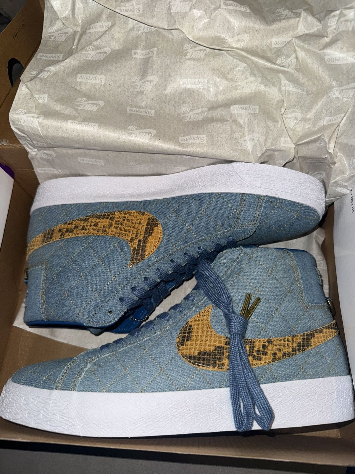 Nike × Supreme Nike sb zoom blazer mid qs 2 Size US 9 / EU 42 - 7 Thumbnail