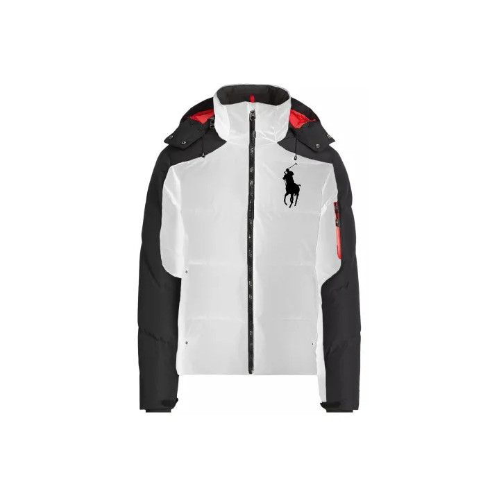 Polo Ralph Lauren Polo Ralph Lauren Color-Block Logo Zip Hooded Jacket Size US XL / EU 56 / 4 - 1 Thumbnail