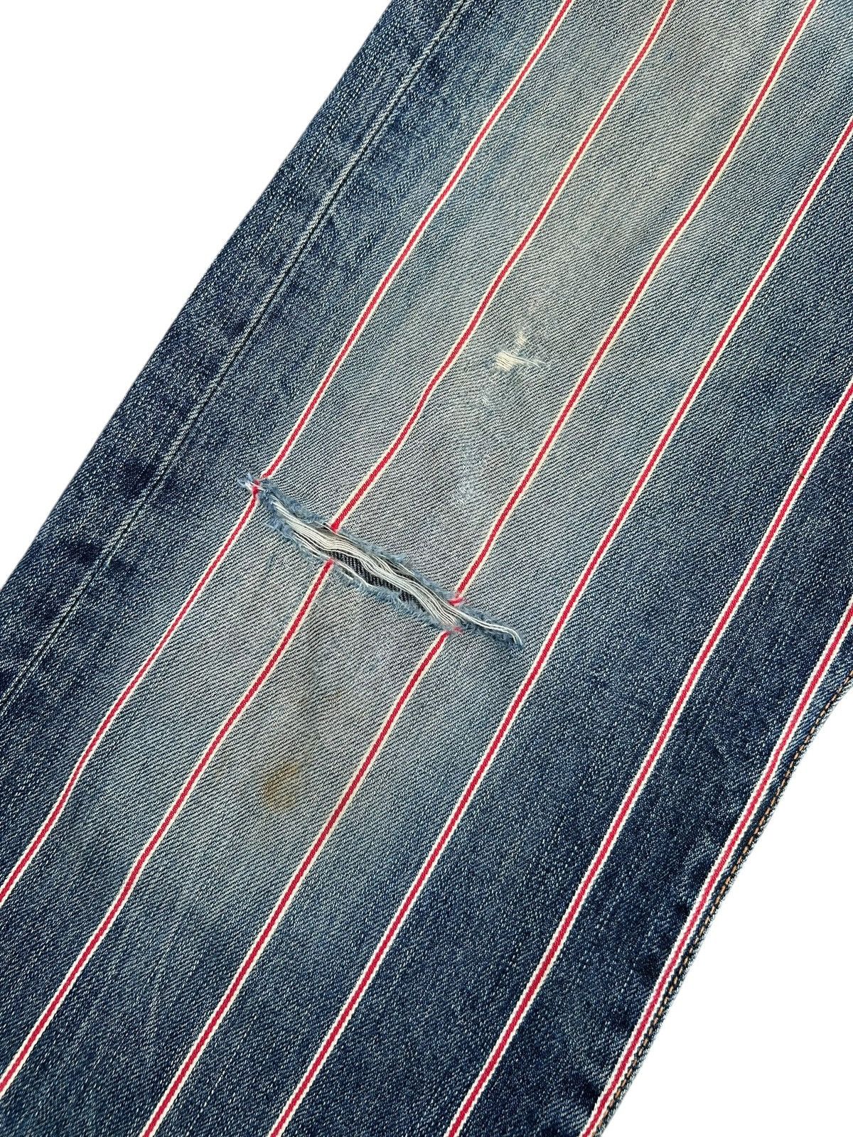 Kapital Vintage Edwin 505 Selvedge Japanese Distressed Denim jeans Size US 34 / EU 50 - 7 Thumbnail