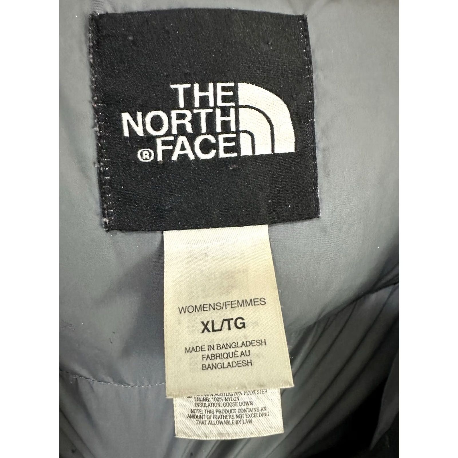 The North Face The North Face Women's 550 Puffer Goose Down Hooded Ski Jacket XL Size XL / US 12-14 / IT 48-50 - 3 Thumbnail