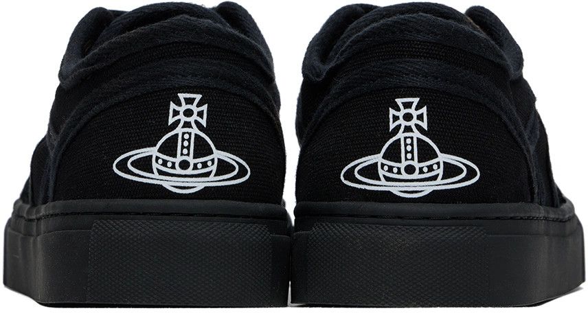 Vivienne Westwood o1f1d3z0525 Brighton Low-Top Sneakers in Black Size US 8 / EU 41 - 3 Thumbnail