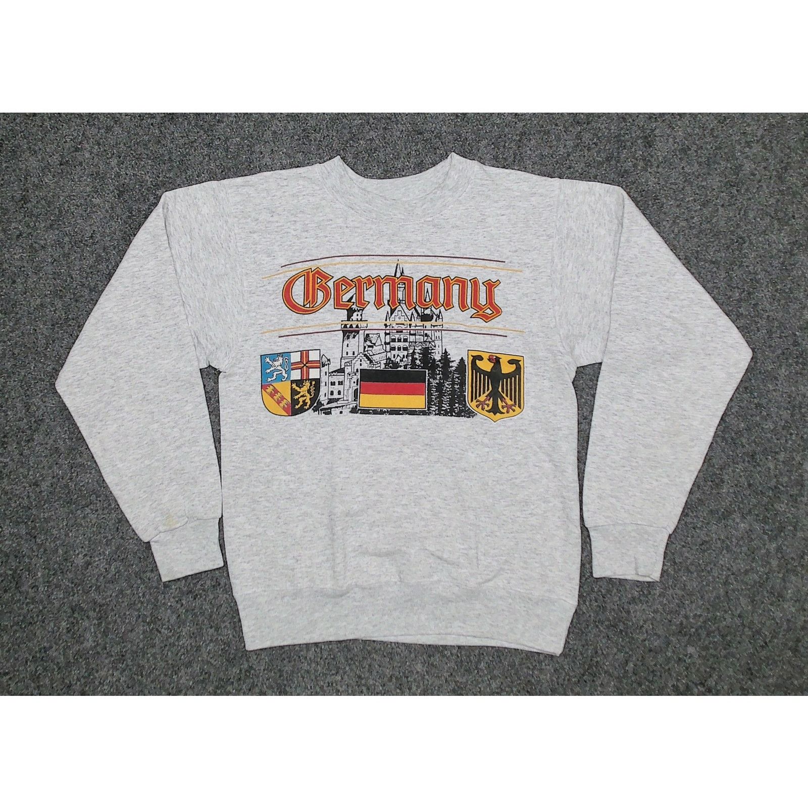 Vintage Galt Sand VTG 80s Germany Neuschwanstein Castle Sweatshirt Size US S / EU 44-46 / 1 - 3 Thumbnail