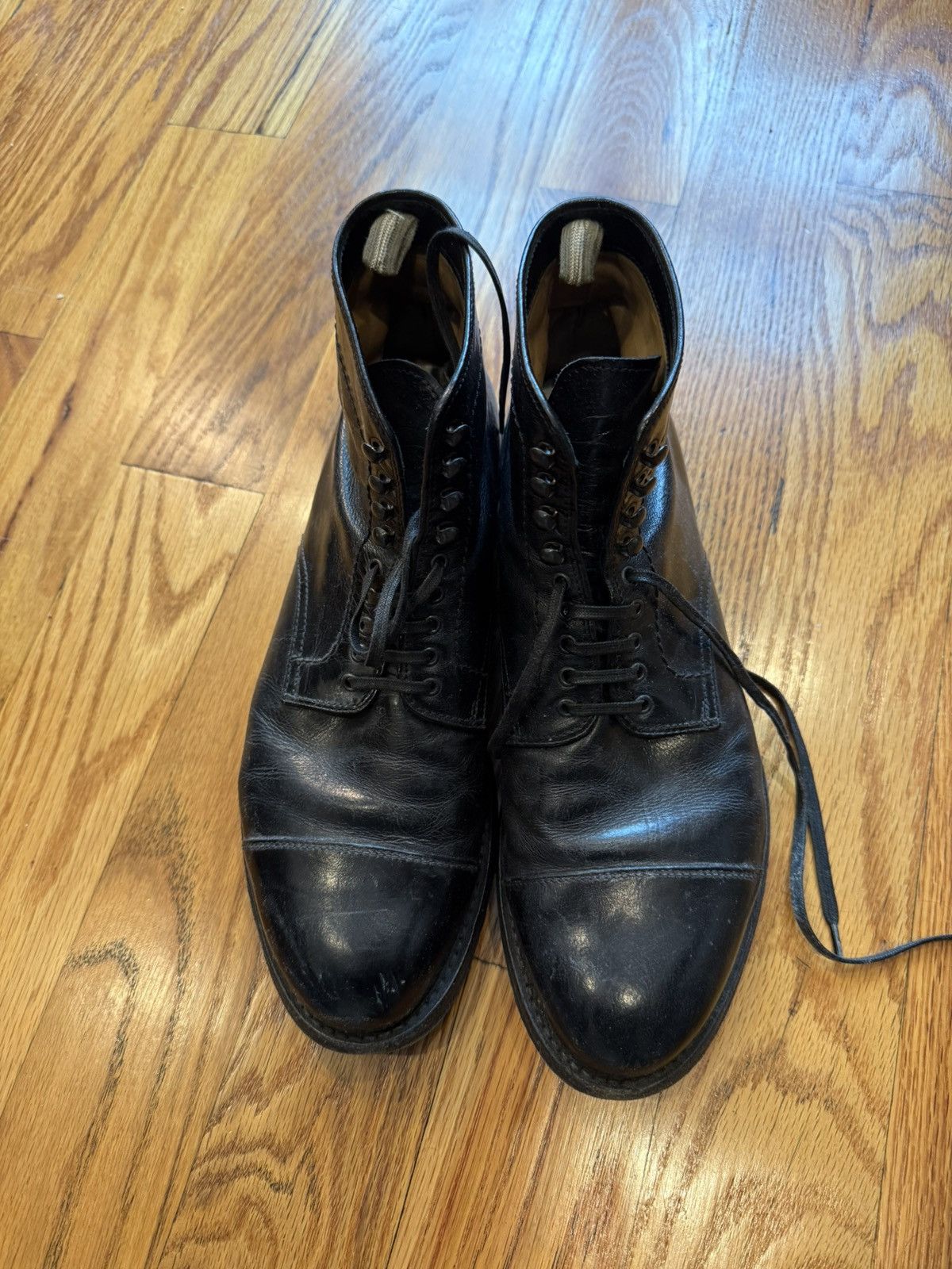Officine Creative Officine Creative black Anatomica boots Size US 10 / EU 43 - 1 Thumbnail