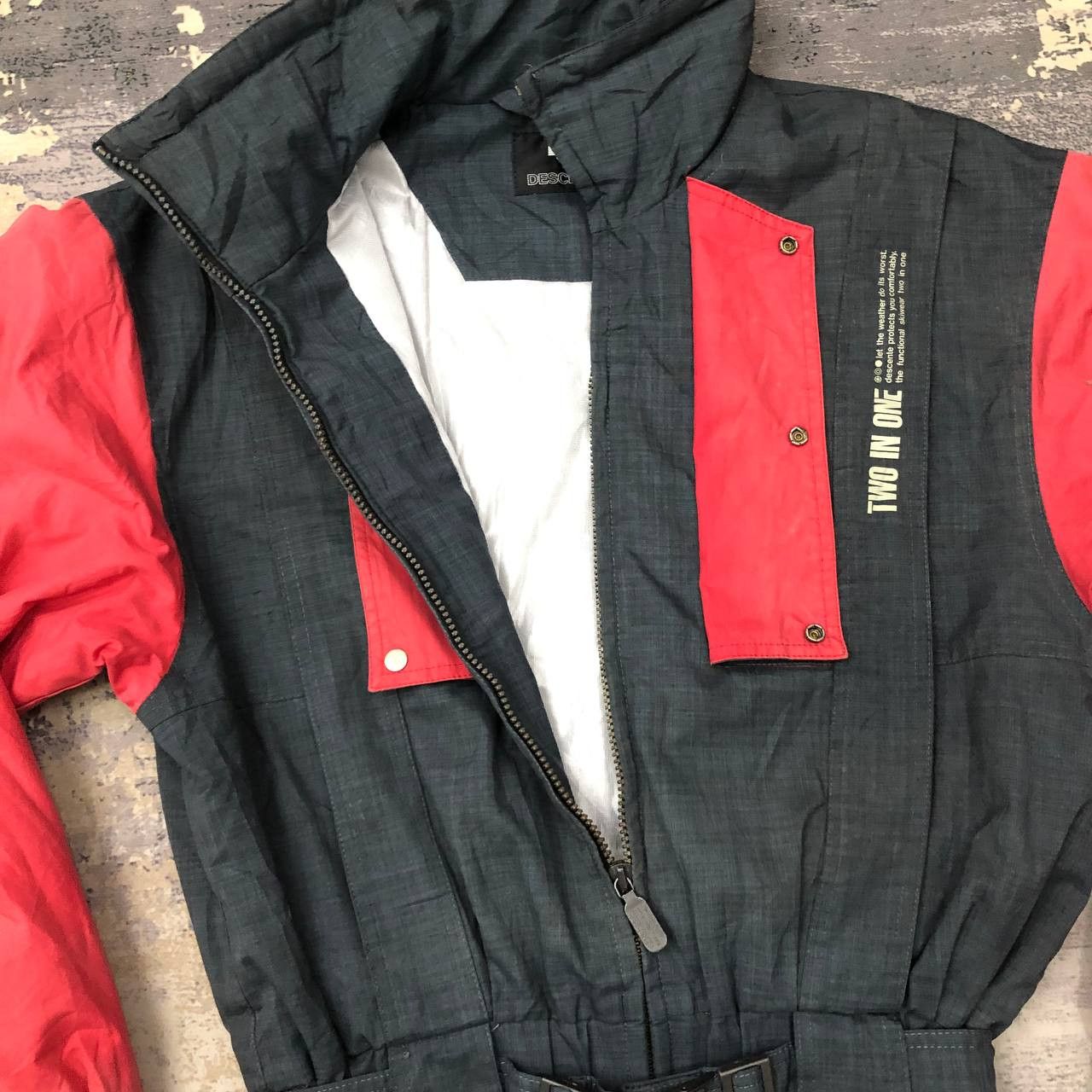 Descente P845 SPACE CREW DESCENTE SKI COVERALLS Size US M / EU 48-50 / 2 - 16 Thumbnail