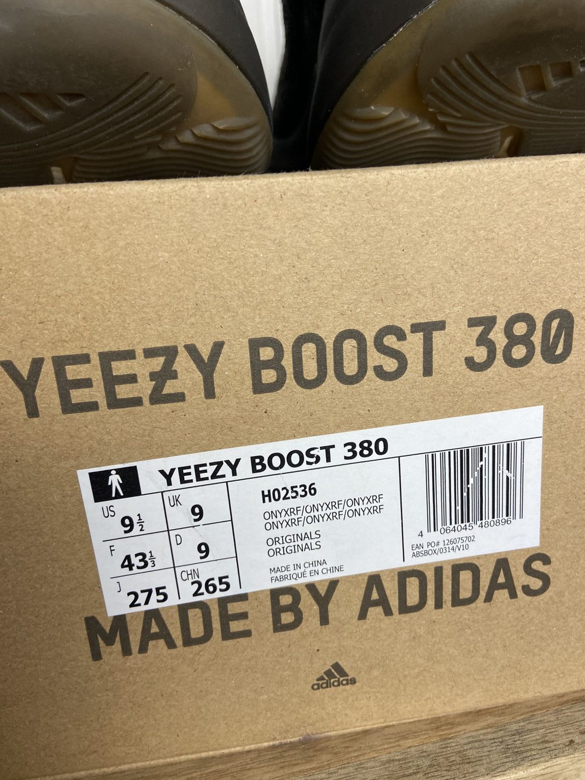 Adidas Used adidas Yeezy Boost 380 "Onyx Reflective" size 9,5US Size US 9.5 / EU 42-43 - 7 Thumbnail