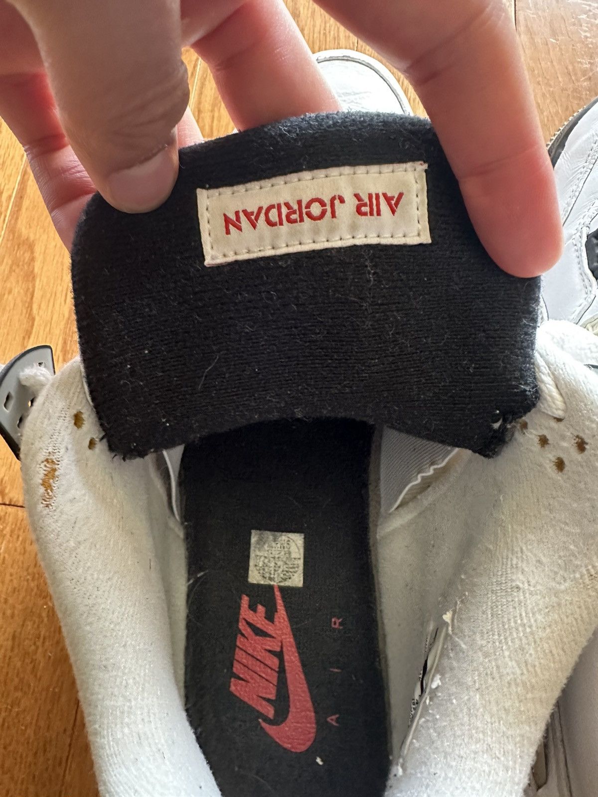 Jordan Brand Air Jordan 4 Cement Size US 12 / EU 45 - 6 Thumbnail