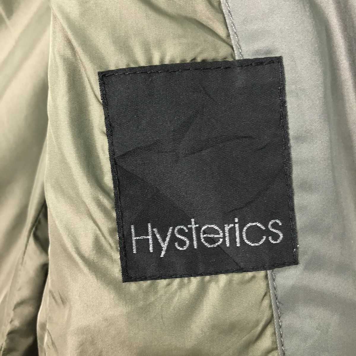 Hysteric Glamour 🔥NYLON BIKER JACKET DOUBLE COLLAR HYSTERIC GLAMOUR Size US M / EU 48-50 / 2 - 20 Thumbnail