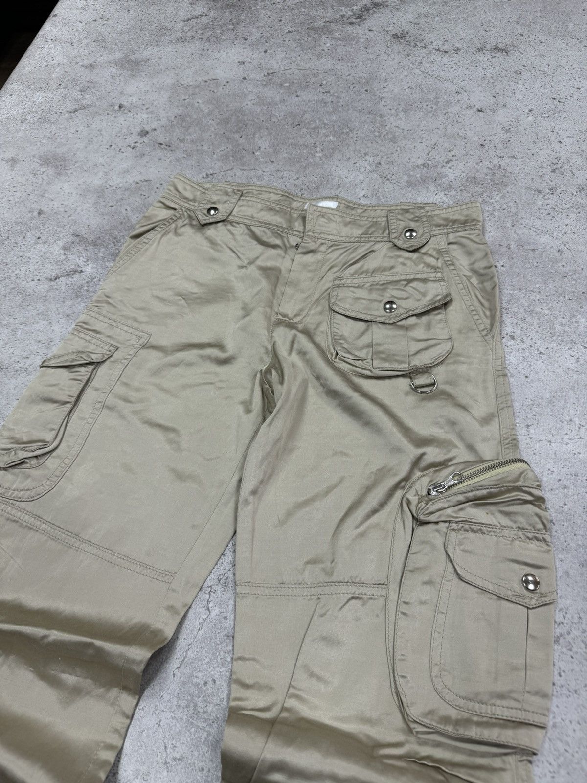 If Six Was Nine Vintage Japanese Parachute Y2K Cargo LGB Style Pant Size US 29 - 4 Thumbnail