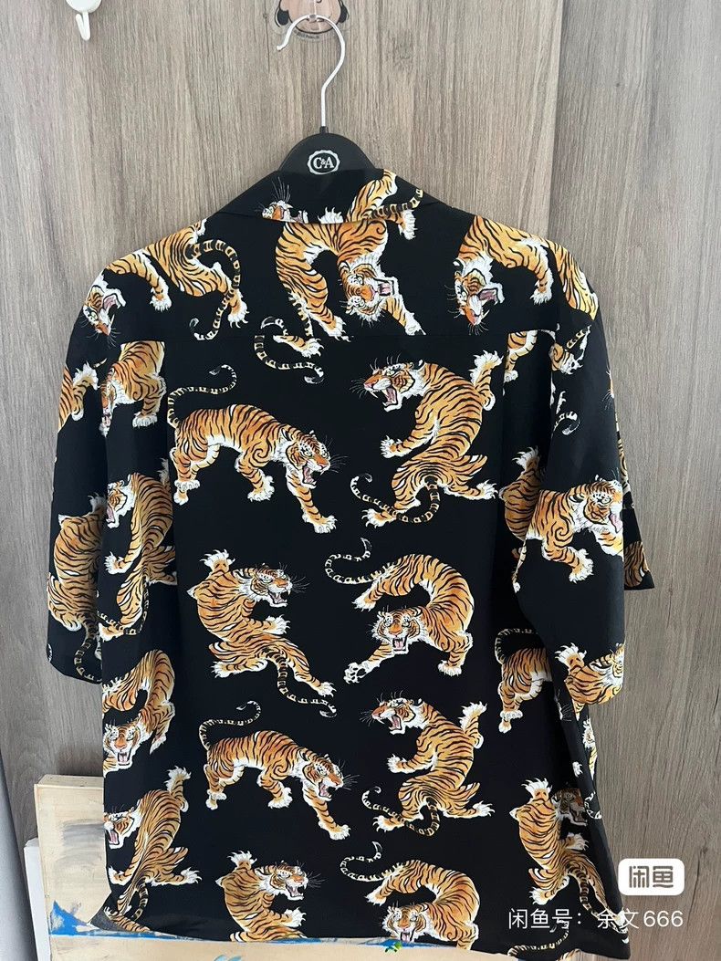 Wacko Maria wacko maria Classic Tiger Totem Hawaiian Short Sleeve Shirt Size US M / EU 48-50 / 2 - 4 Thumbnail