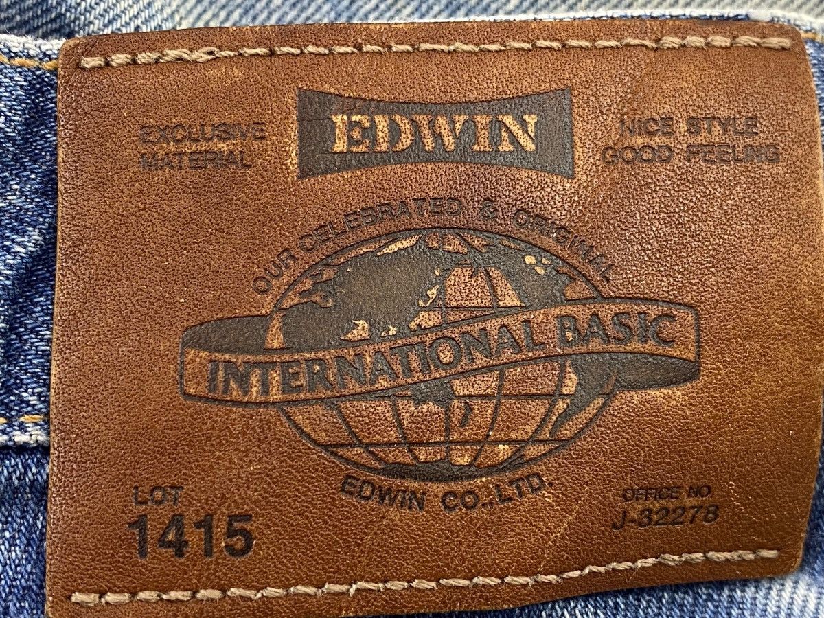 Edwin Edwin Faded Wash Style Loose Jeans Size US 35 - 12 Thumbnail