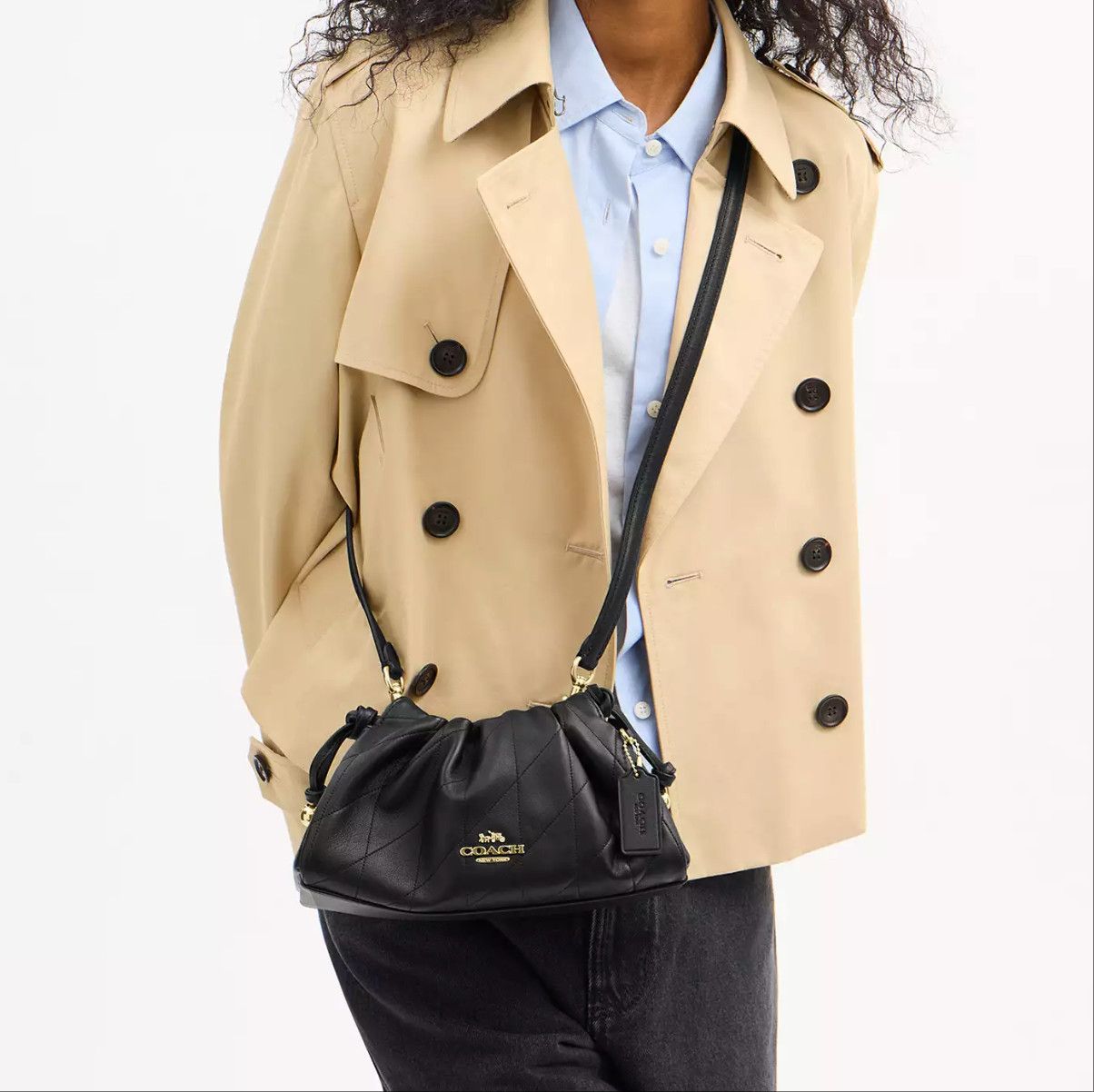 Coach Faye Shoulder Bag With Quilting CCZ54 Size ONE SIZE - 3 Thumbnail