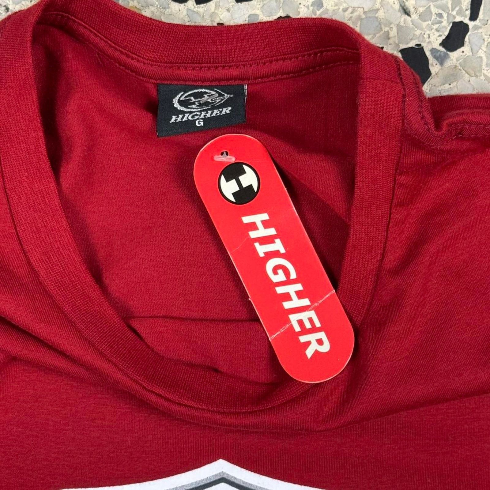 Japanese Brand × Other × Vintage VINTAGE Y2K HIGHER BRAZIL STREETWEAR BRAND TEE W/ TAGS: Size US L / EU 52-54 / 3 - 6 Thumbnail