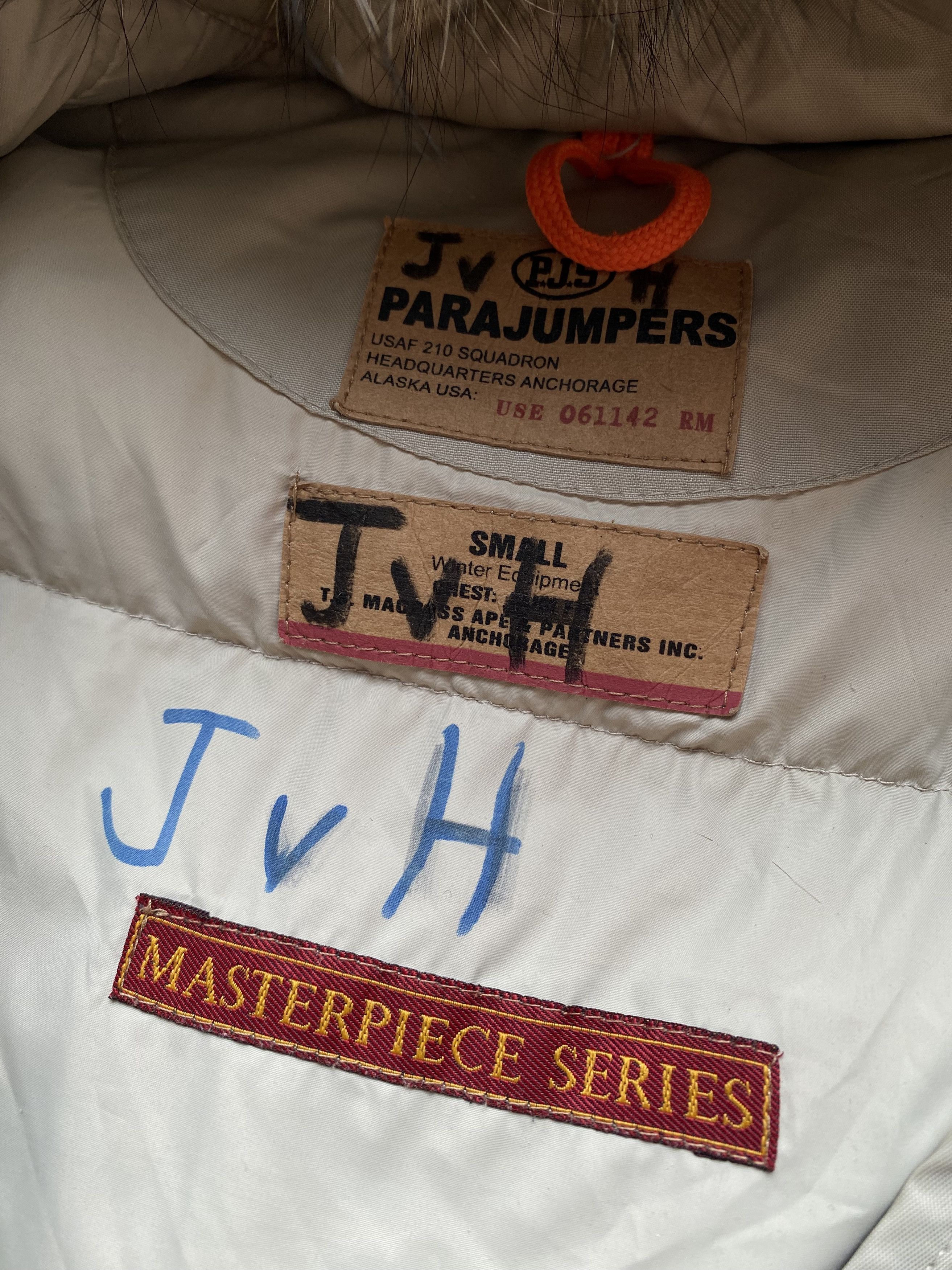 Parajumpers × Vintage Parajumpers Masterpiece Parka Down Jacket Fur Size S / US 4 / IT 40 - 9 Thumbnail