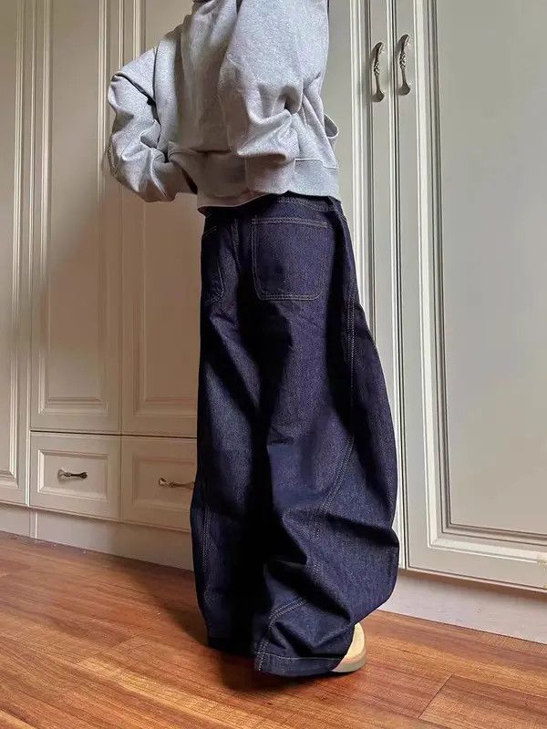 VIBE Vintage casual baggy machete Y2K wide leg jeans Size US 31 - 3 Thumbnail