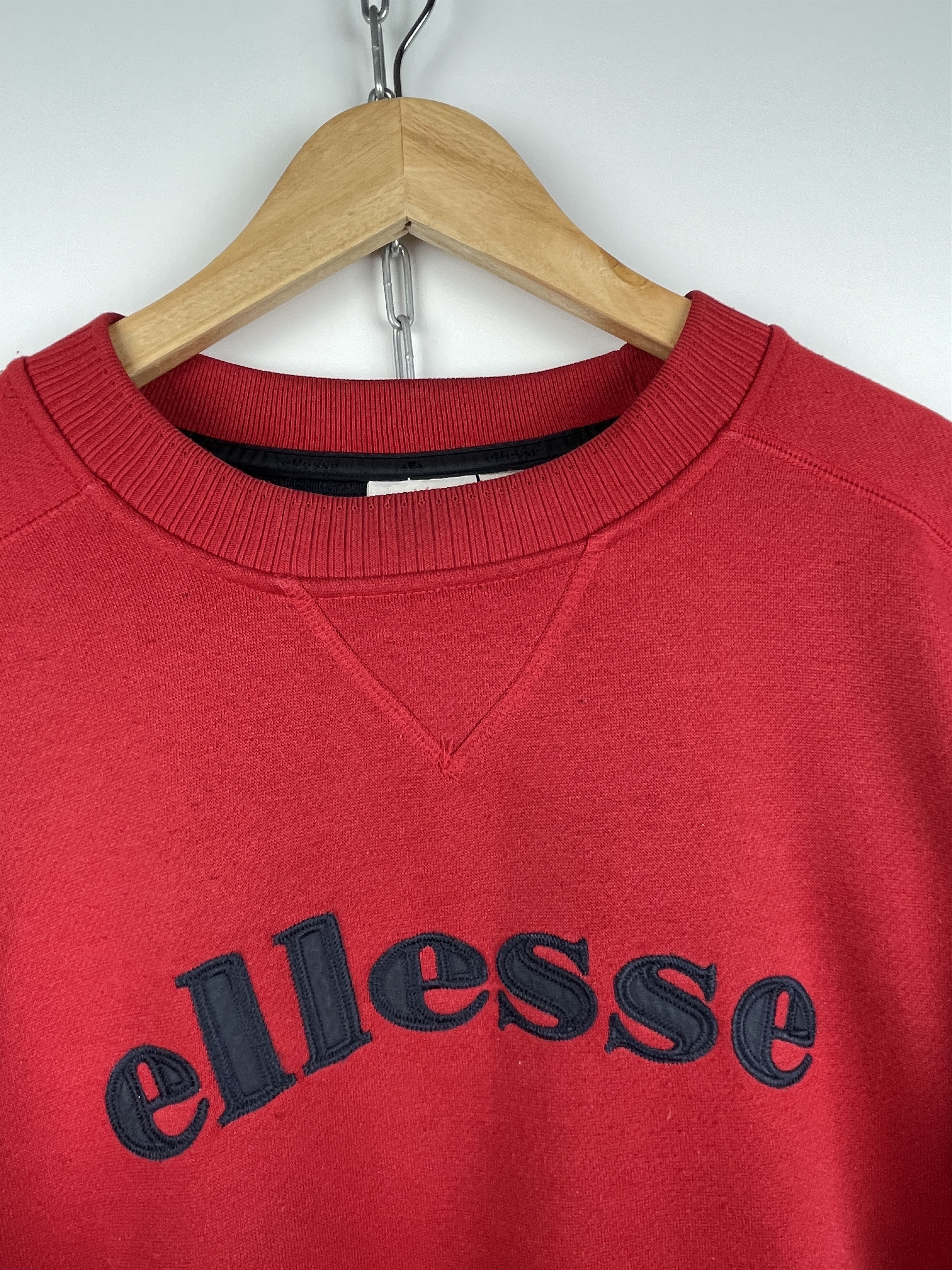 Ellesse 90's Ellesse Big Embroidered Logo Vintage Sweatshirt Size US M / EU 48-50 / 2 - 8 Thumbnail