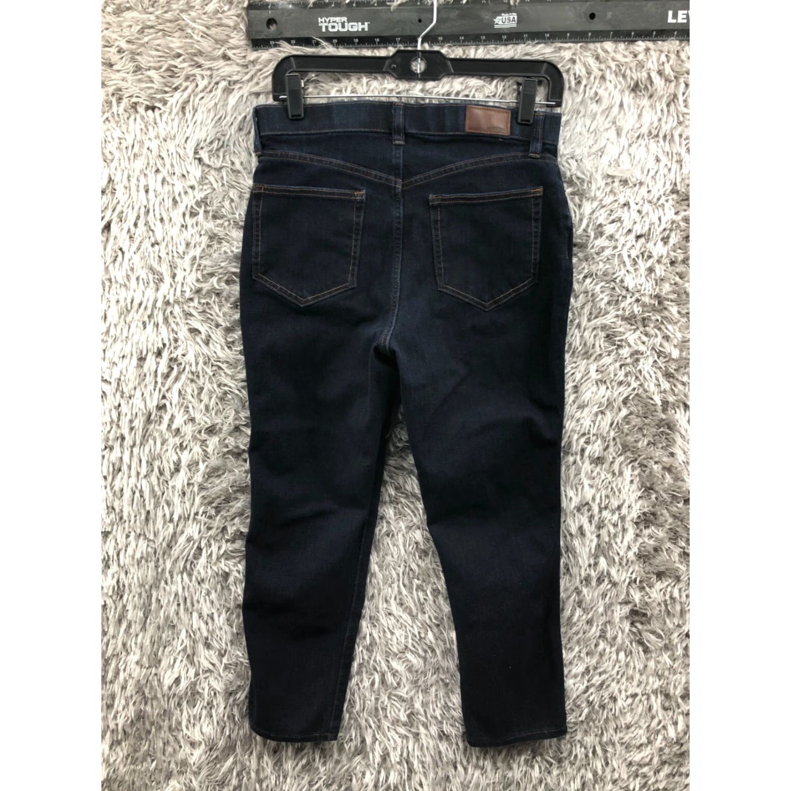 Lands' End Lands' End Jeans Skinny 10 Womens Dark Blue Wash Capris? Size 32" / US 10 / IT 46 - 5 Thumbnail