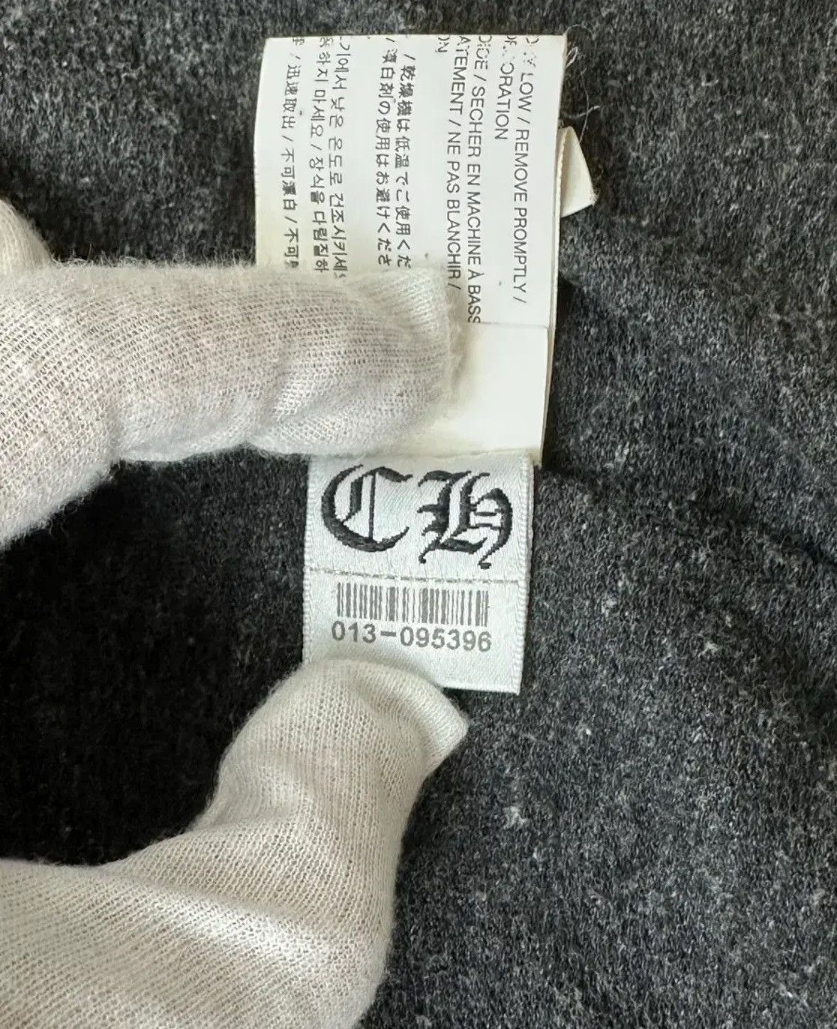 Chrome Hearts Multi Logo Zip-Up Hoodie / Grey Size US L / EU 52-54 / 3 - 11 Thumbnail