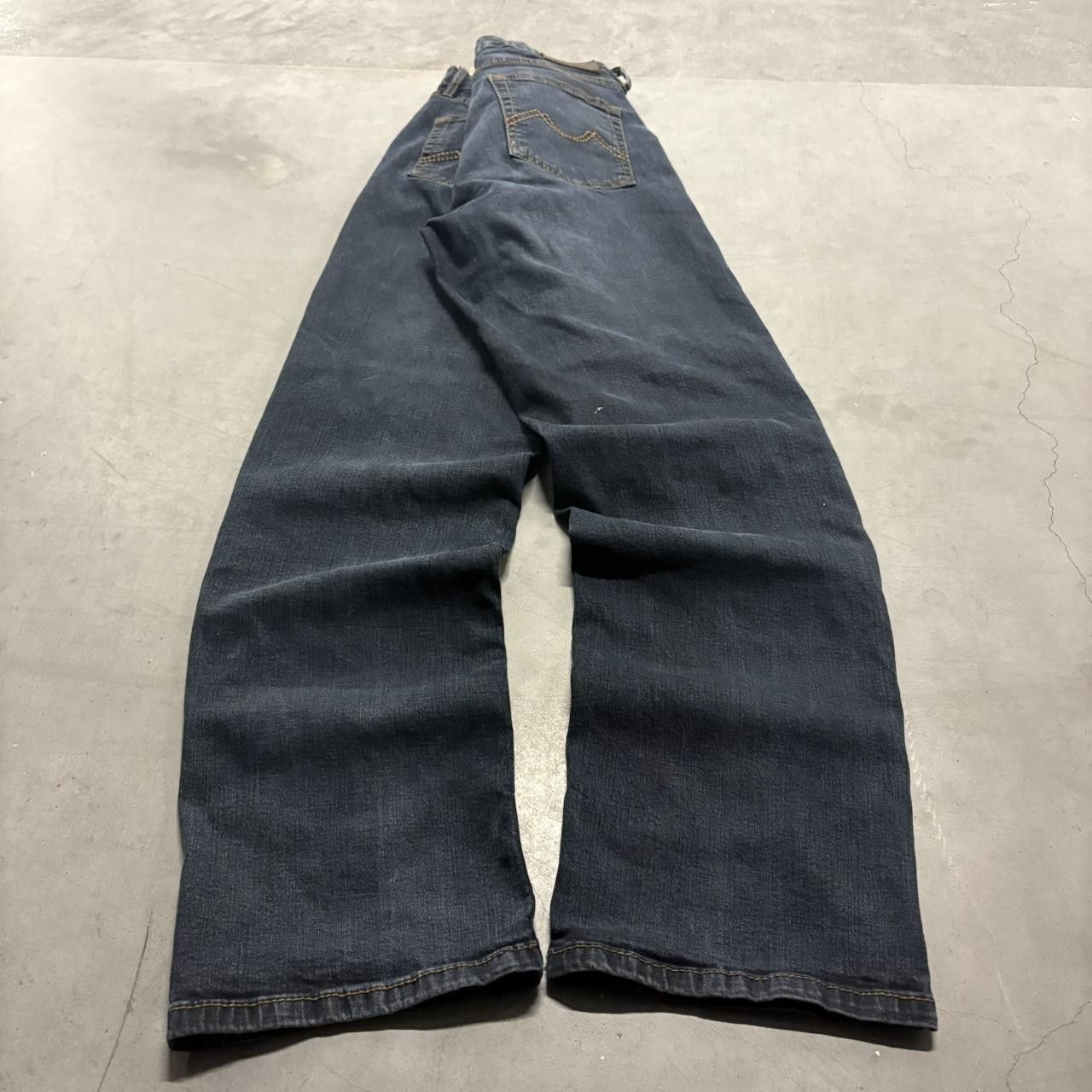 Vintage Crazy Vintage Y2K/2000s Tall Dark Wash Denim Jeans! Size US 34 / EU 50 - 5 Thumbnail