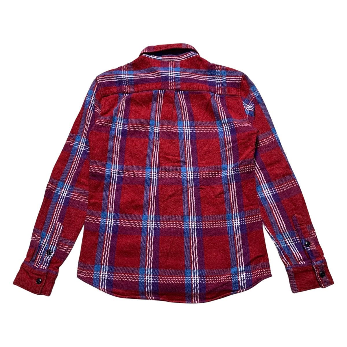 Vanquish Vtg Vanquish Multiplaid Flannel Shirt Button Up Size US S / EU 44-46 / 1 - 7 Thumbnail