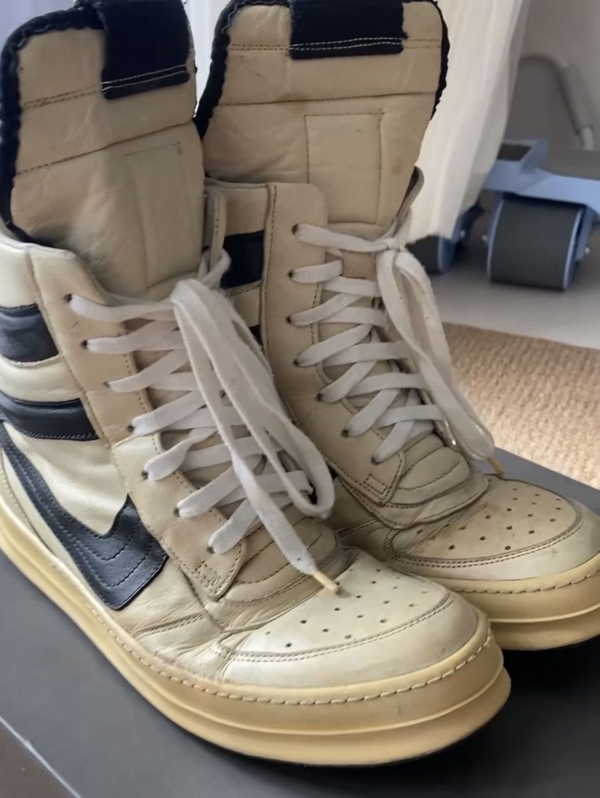 Rick Owens Rick Owens Creatch Dunks Size US 9 / EU 42 - 3 Thumbnail