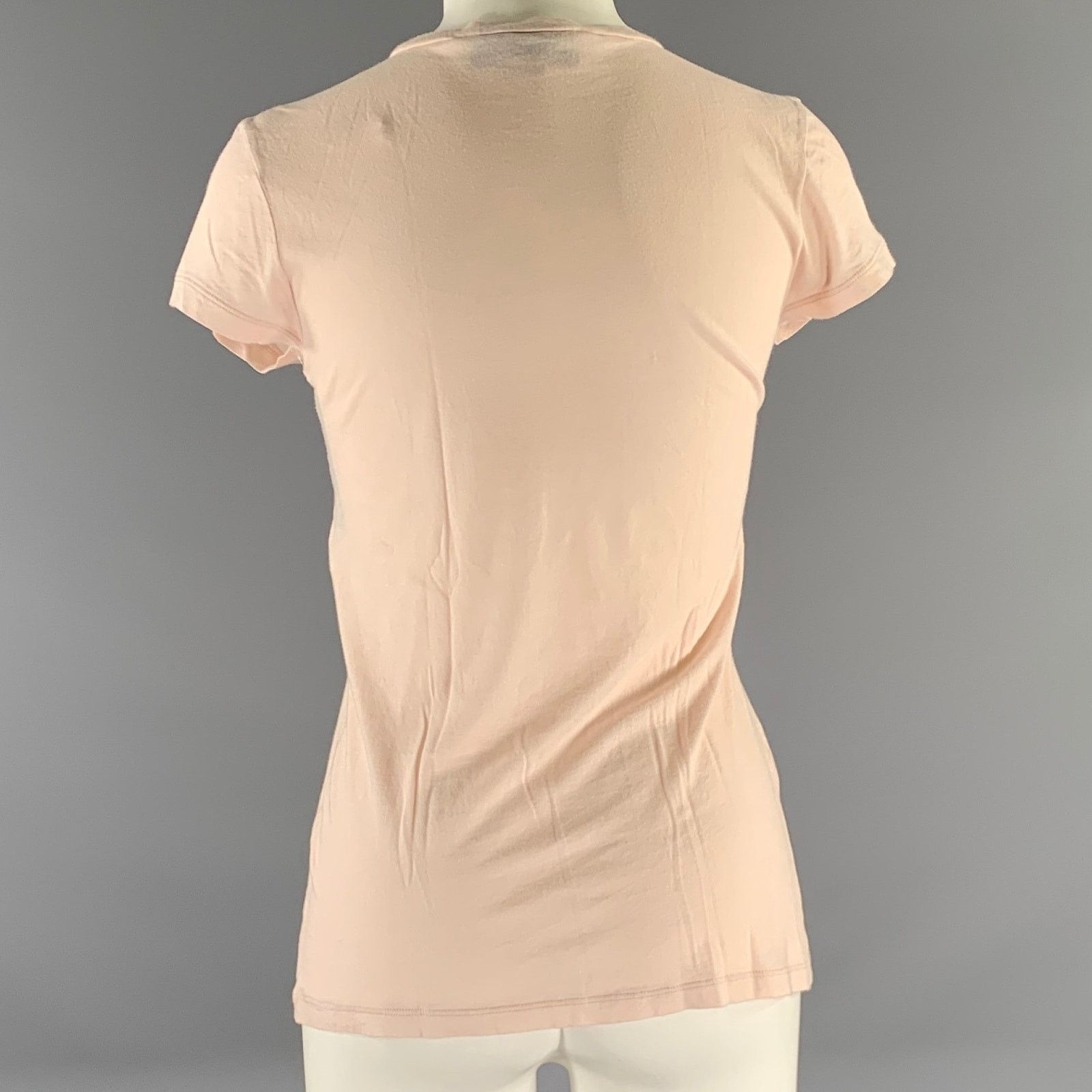 Stella McCartney STELLA McCARTNEY Size 4 Pink Floral T Shirt Shirt Size S / US 4 / IT 40 - 4 Thumbnail