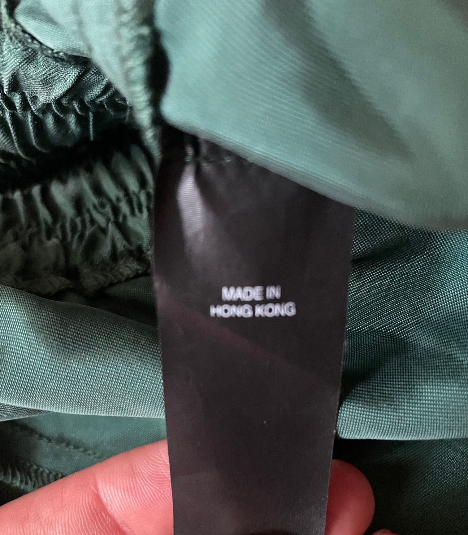 Rochambeau Cupro Silky Sweatpants Emerald Green Size US 32 / EU 48 - 4 Thumbnail
