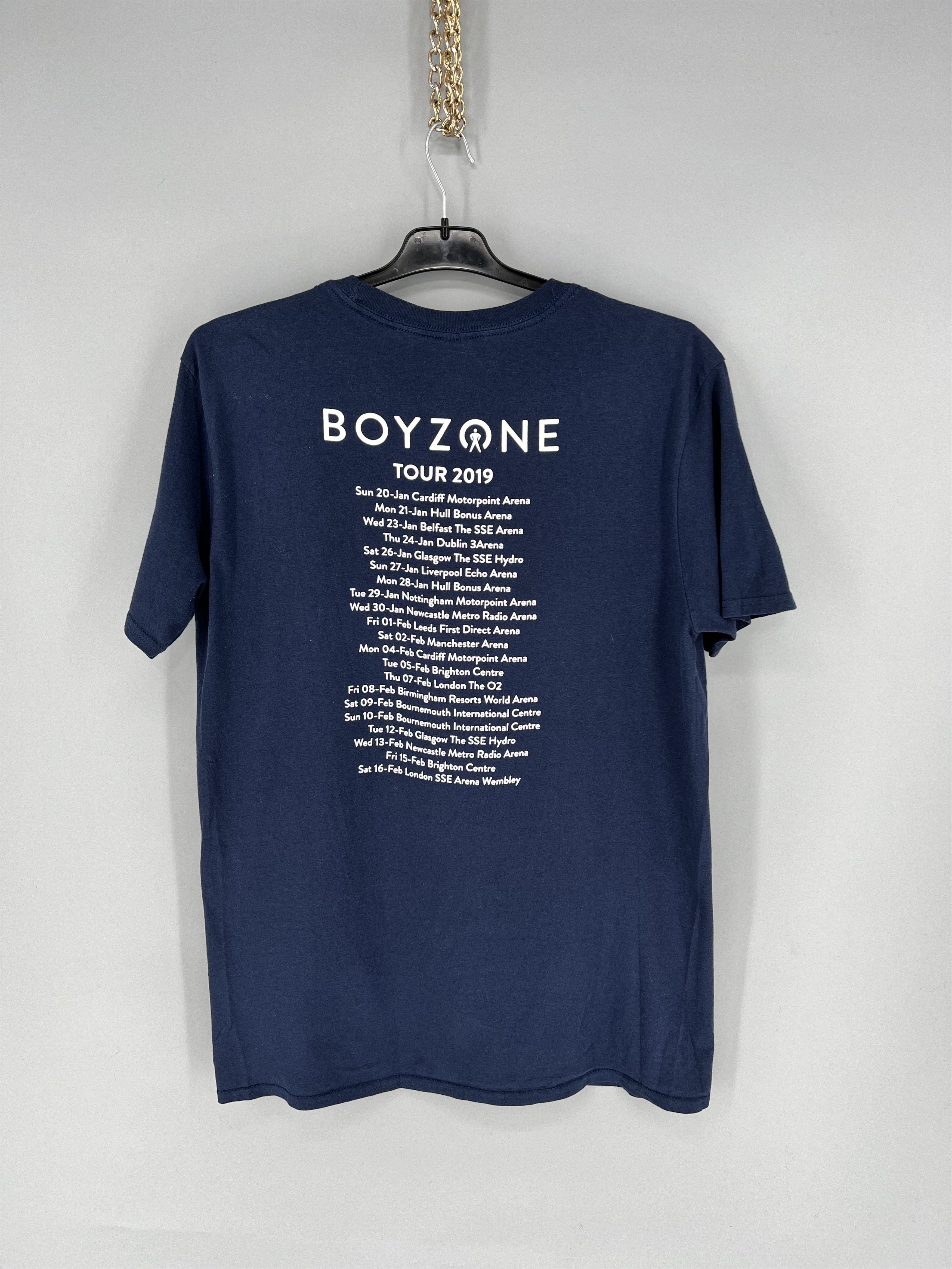 Band Tees Vintage Y2K Boyzone T-Shirt Live By Request Tour Tee Size US L / EU 52-54 / 3 - 8 Thumbnail