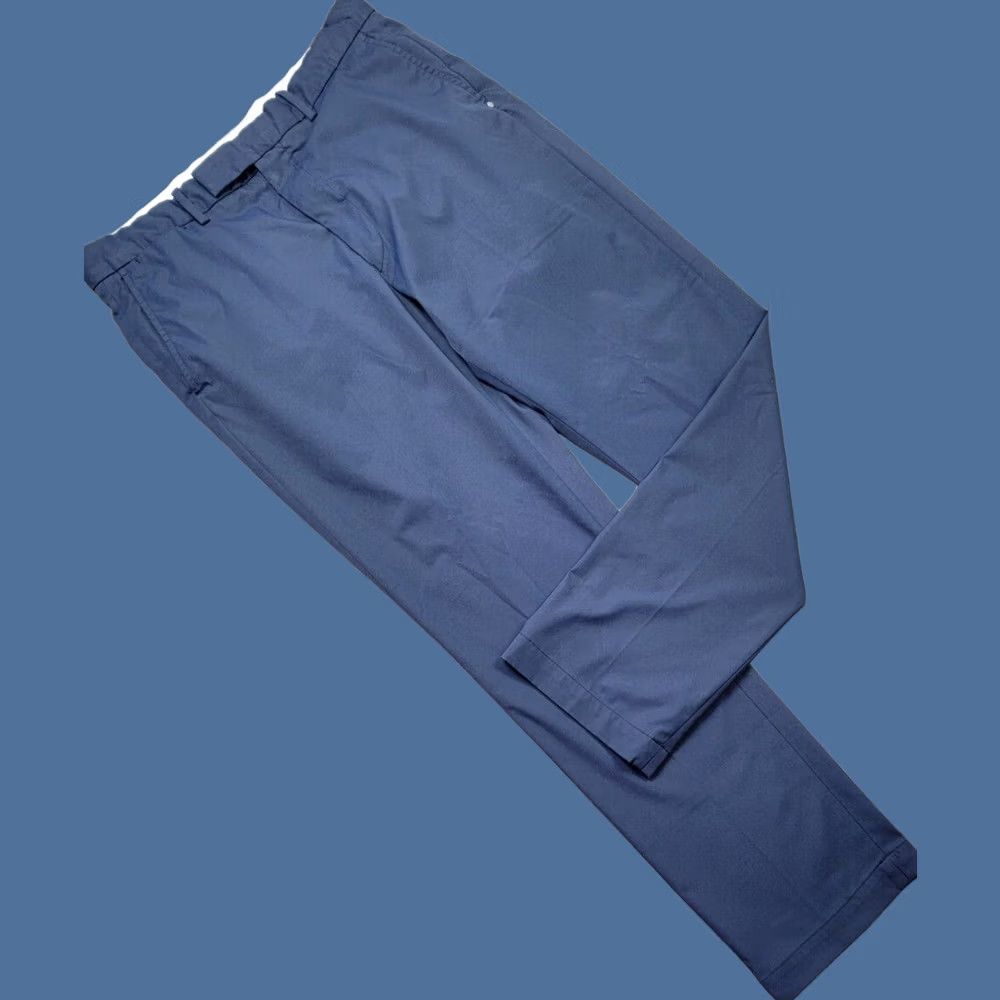 RLX Ralph Lauren RLX Ralph Lauren Pants Mens 34x32 Blue Dress Pants Straight Front Pockets Logo Casual Travel Sports Preppy 90s? Size US 34 / EU 50 - 1 Thumbnail