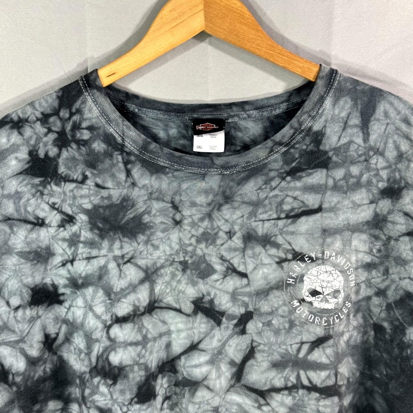 Harley Davidson Harley-Davidson Shirt Mens 3XL Tie Dye West Indies Barbados Motorcycle Biker Shirt Size US XXL / EU 58 / 5 - 3 Thumbnail