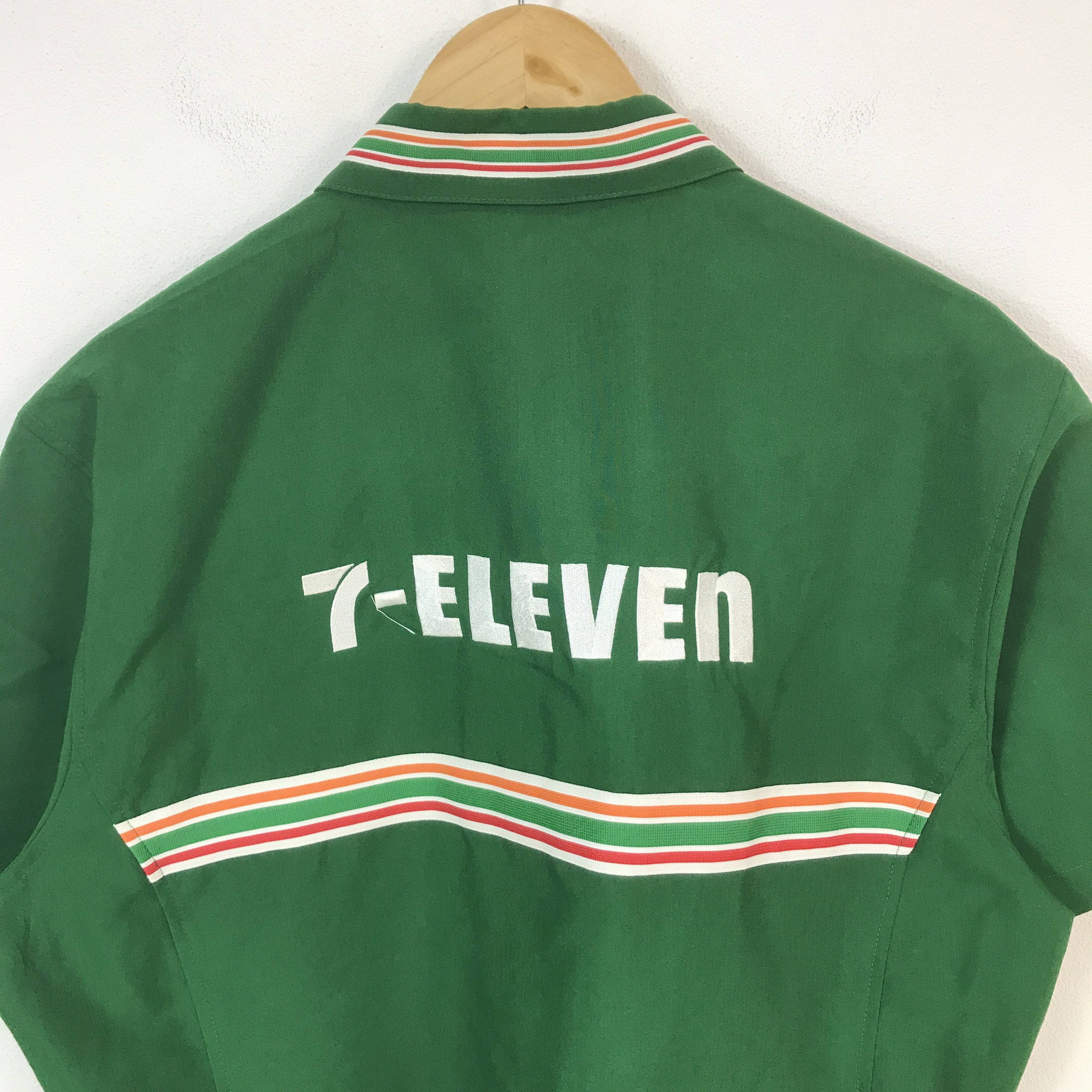 Japanese Brand Vintage 7 eleven Japan Woking Shirt jacket Size US L / EU 52-54 / 3 - 4 Thumbnail